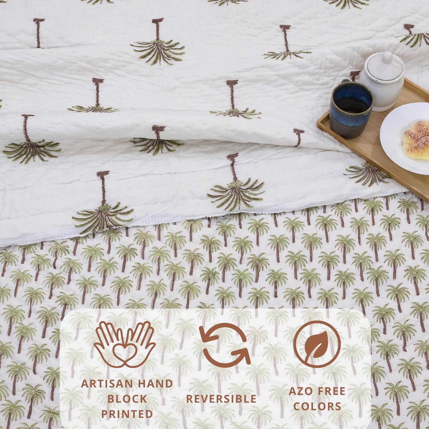 Small Palm | Quilts | Razai | Comforter