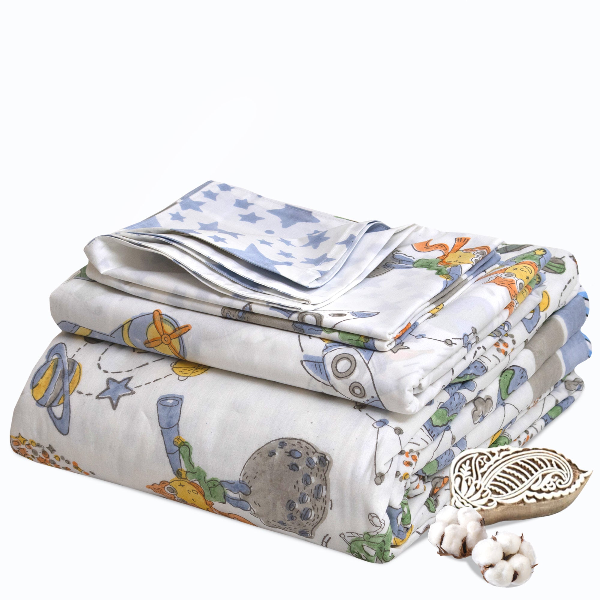Space Boy-Exclusive Beddings Set for Kids Baby
