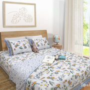Space Boy| All- Season Bedding Set | Premium Bedsheet , Pillow Covers, Dohar