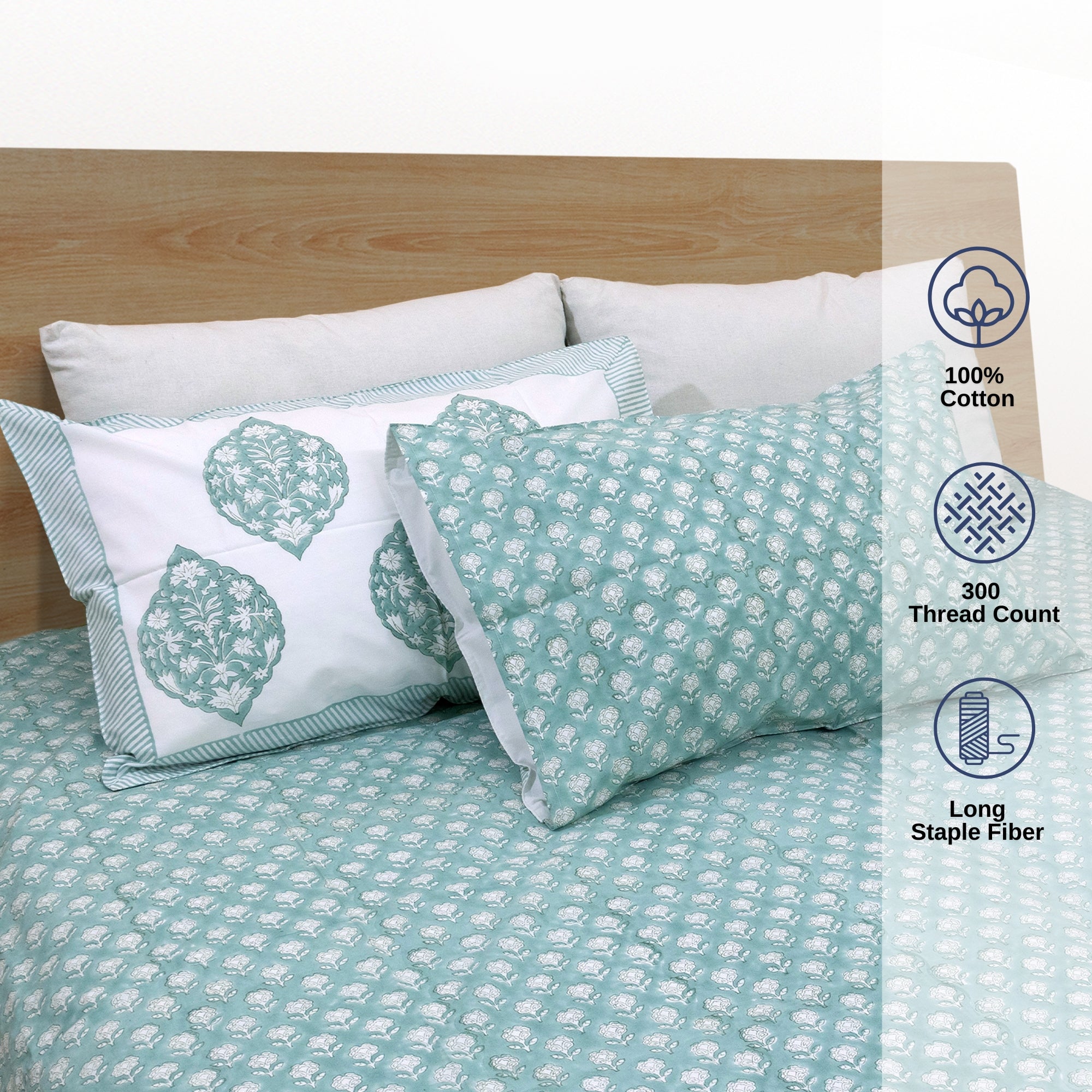 Cool Summer| Premium Bedsheet
