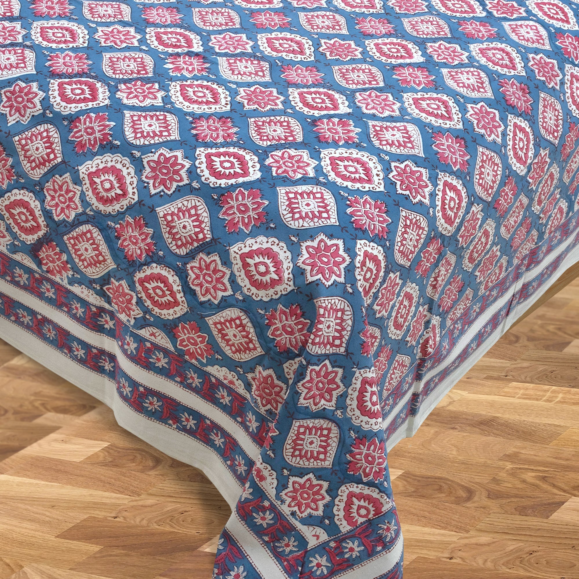  Spanish Villa- Bedsheet for double bed