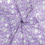 Lavender Kalamkari | 300TC Mercerized Cotton Bedsheet