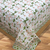 Lotus Vines | 300TC Mercerized Cotton Bedsheet