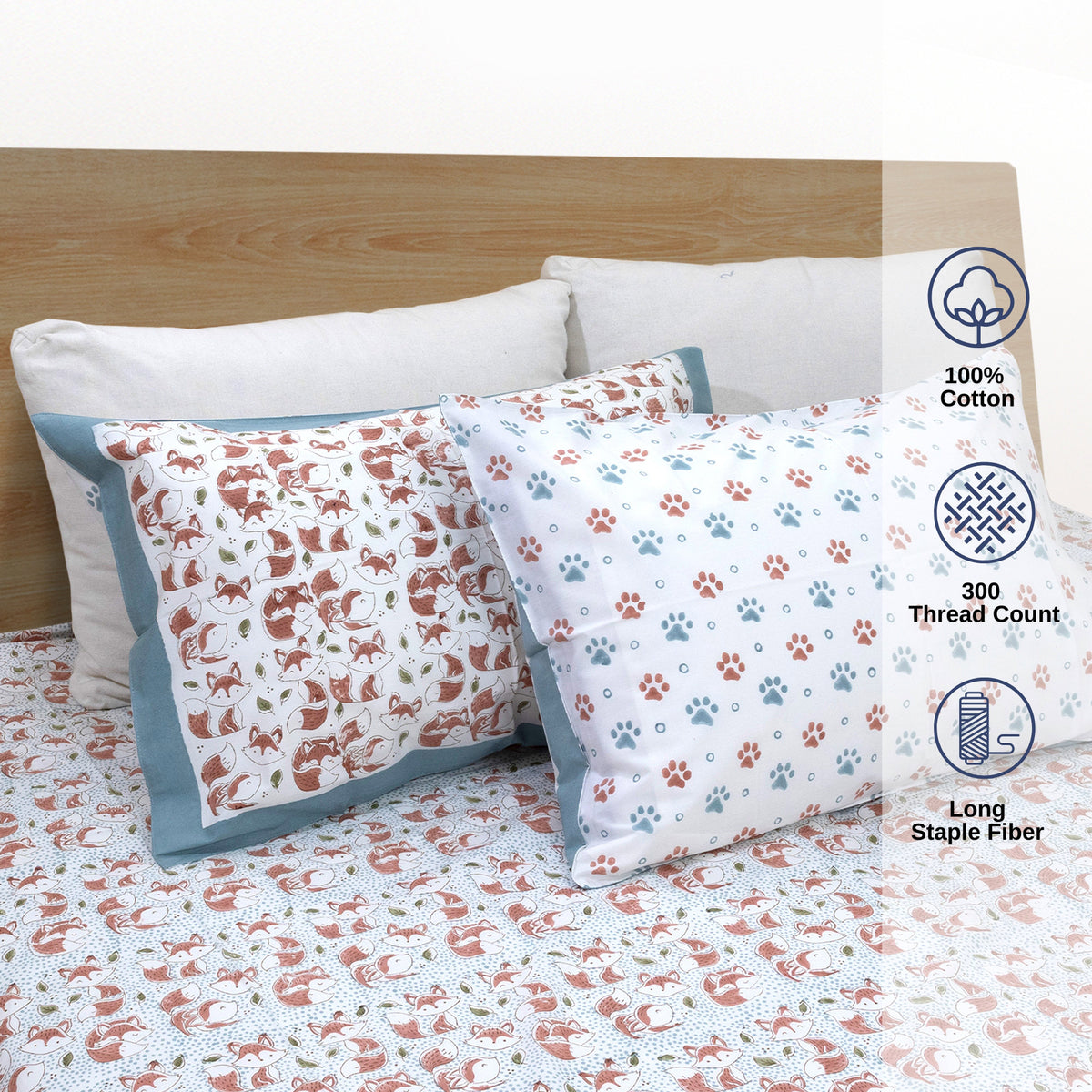 Little Fox | Premium Bedsheet