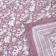 N Pink Kalamkari | Premium Bedsheet