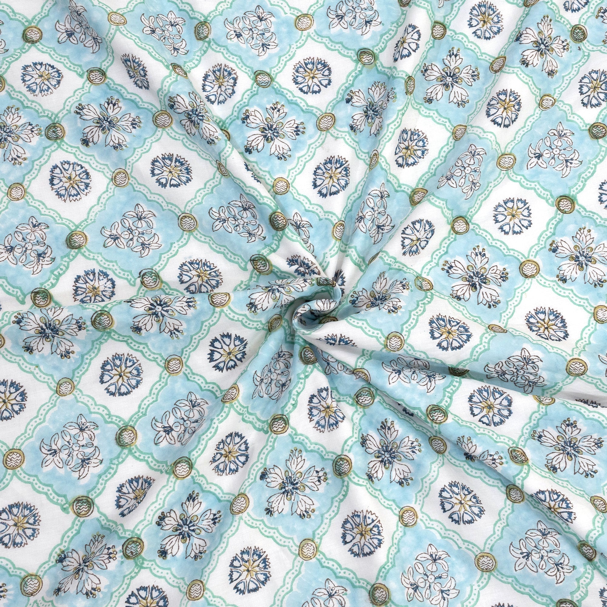 Small Blue Jaal | Dohar | Summer Blanket