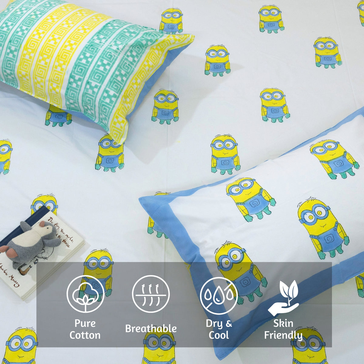 Minions | Premium Bedsheet