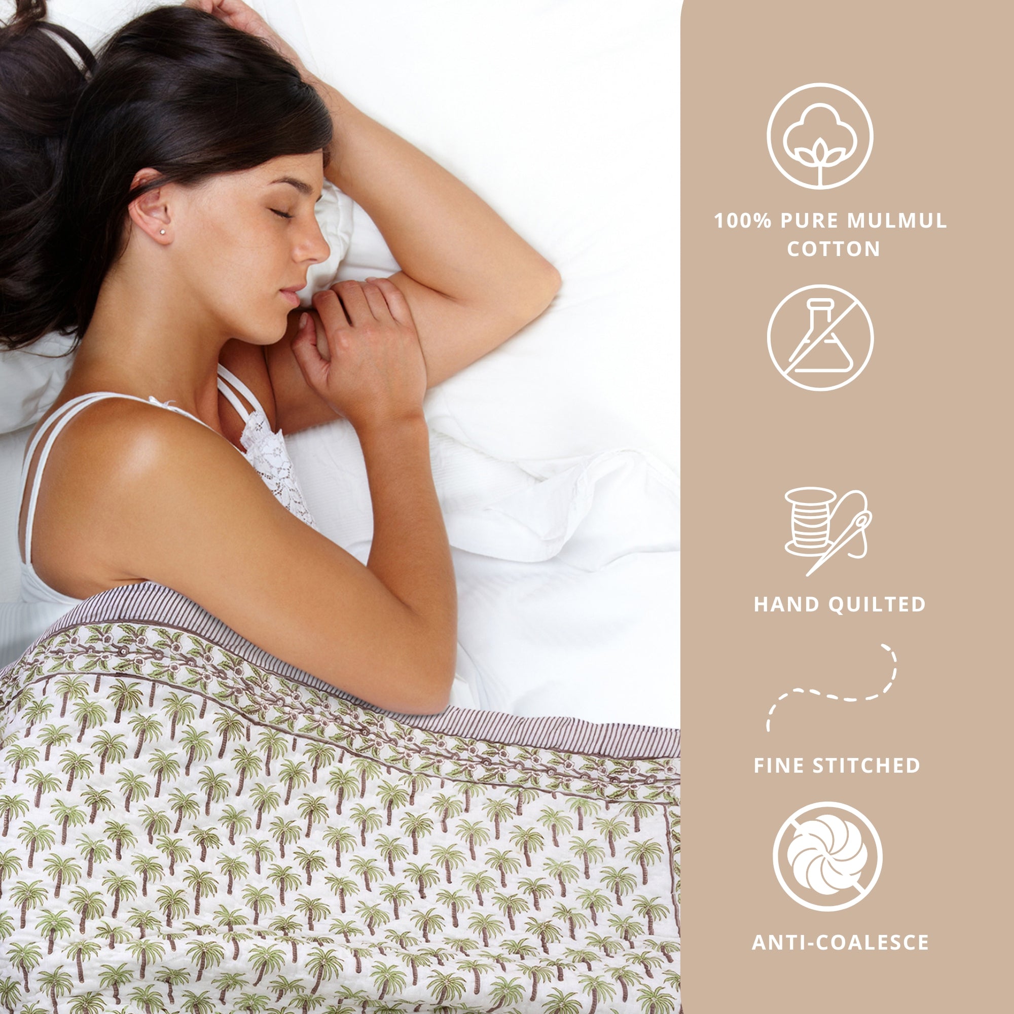 Small Palm | Quilts | Razai | Comforter