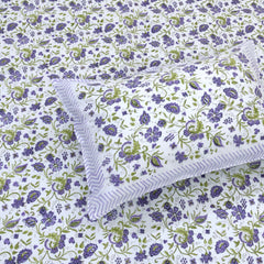 Small Lavender Flowers  | 210TC Pure Cotton