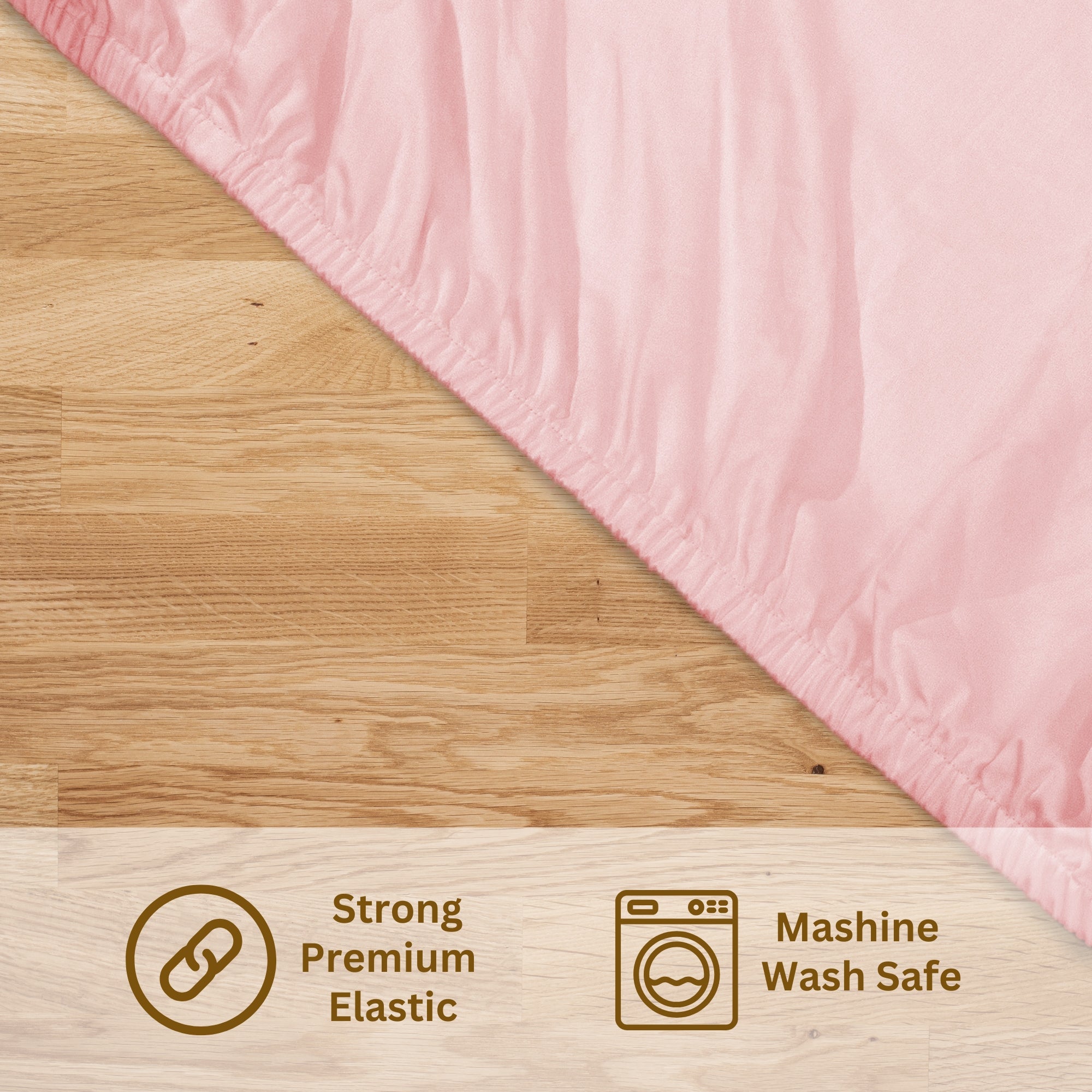 Baby Pink | Fitted Bedsheet