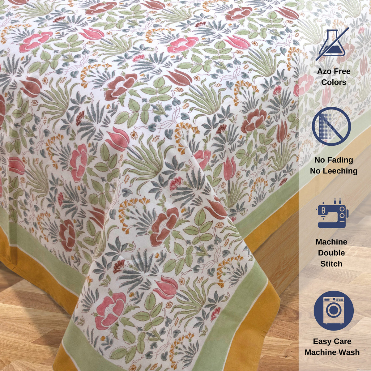 Spring Florals | Premium Bedsheet