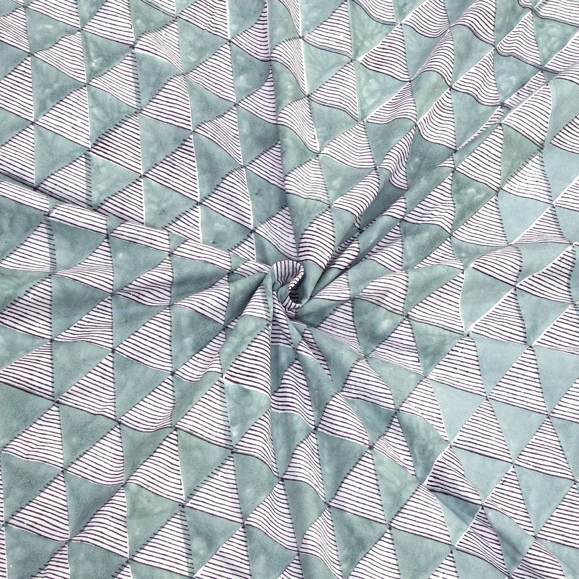 Geometric Triangles | Dohar | Summer Blanket