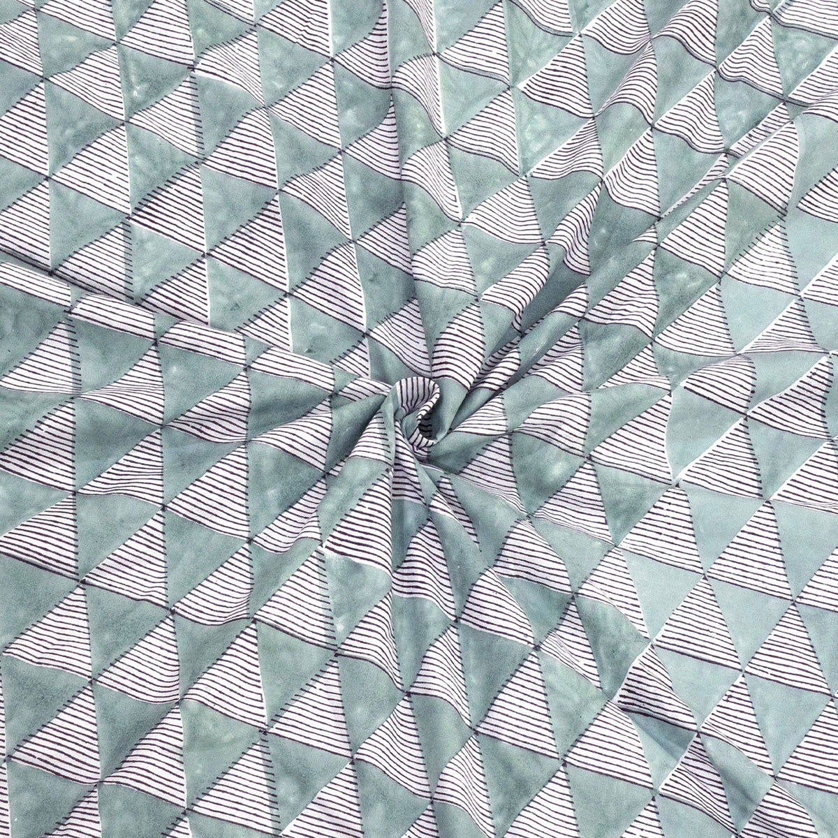 Geometric Triangles | Dohar | Summer Blanket