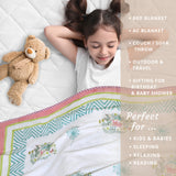 Bunny | Pure Mulmul Cotton | Flannel filling