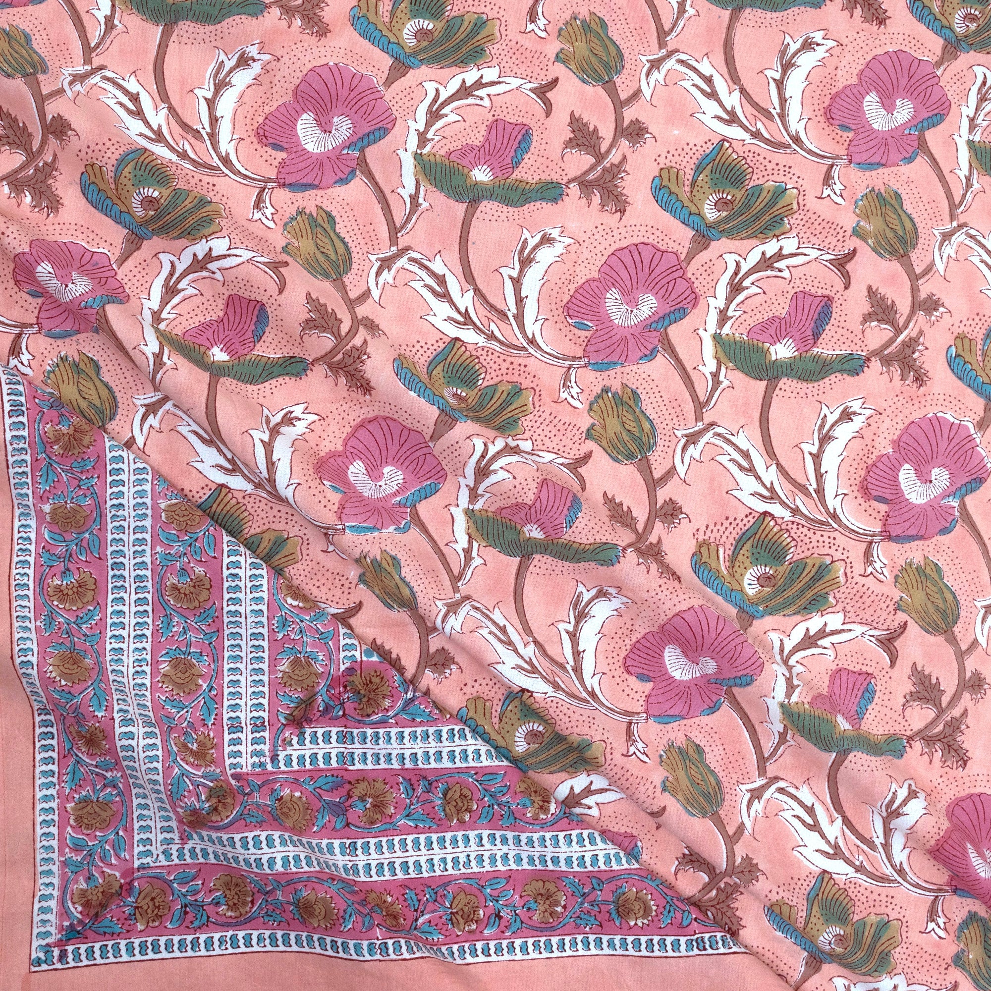 French Poppies| Fine Quality Bedsheet