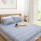 Geometric Triangles |300TC Mercerized Cotton Bedsheet