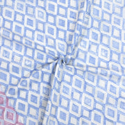 Vintage Lines Checks (Blue, Pink) | Dohar | Summer Blanket