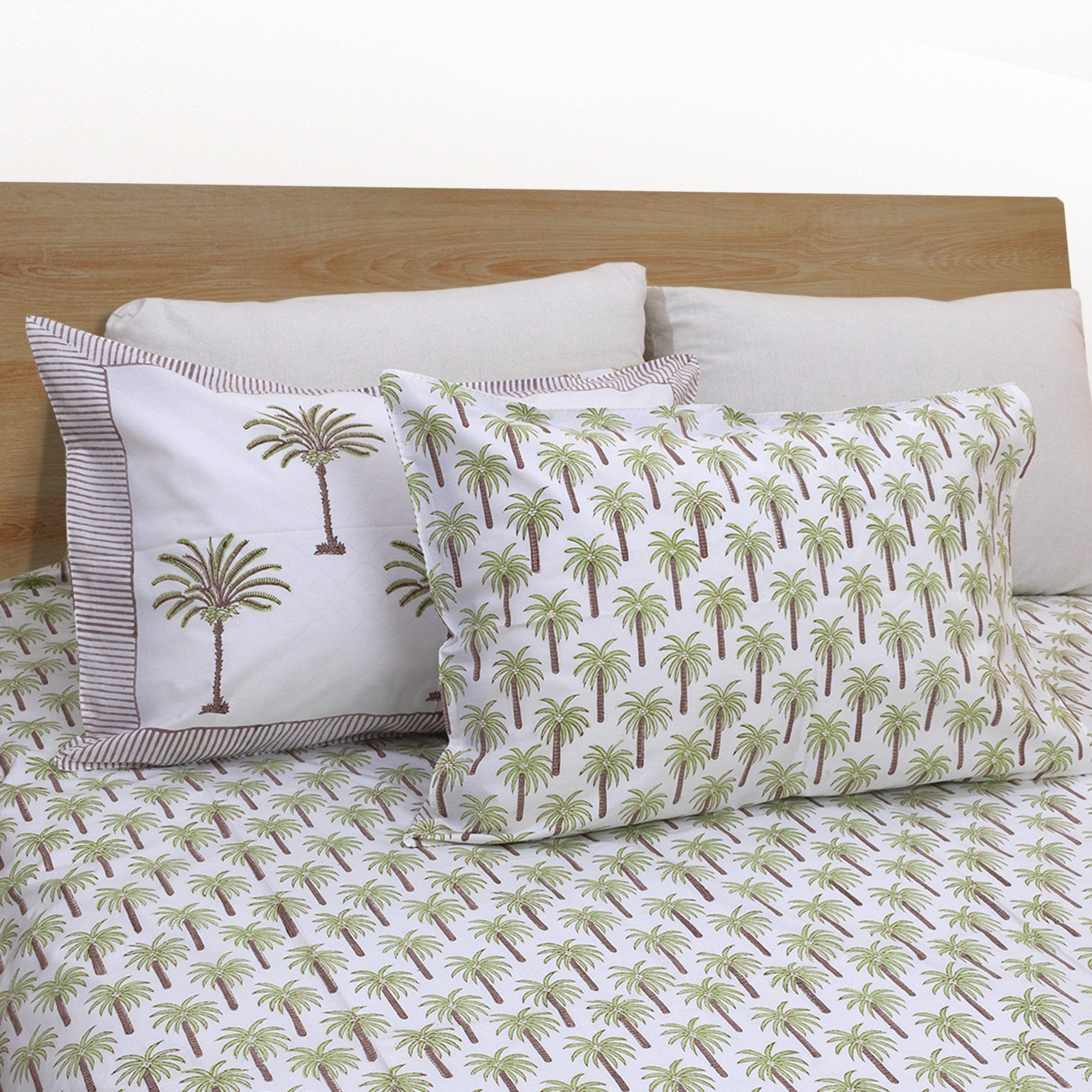 Small Palm | Premium Bedsheet