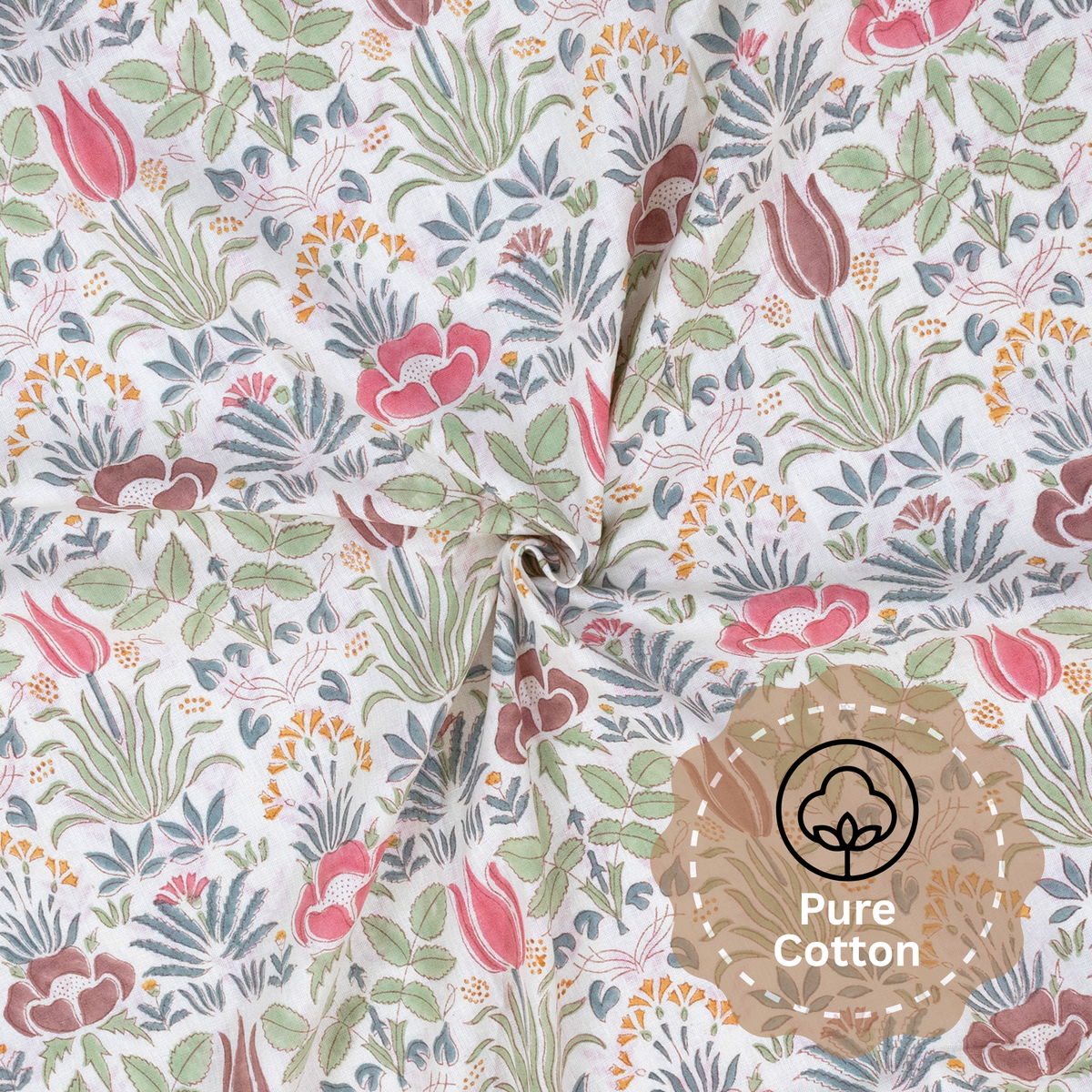 Spring Floral | Quilt Duvet Cover with Pillow Covers