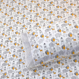 Grey Cartoon| 300TC Mercerized Cotton