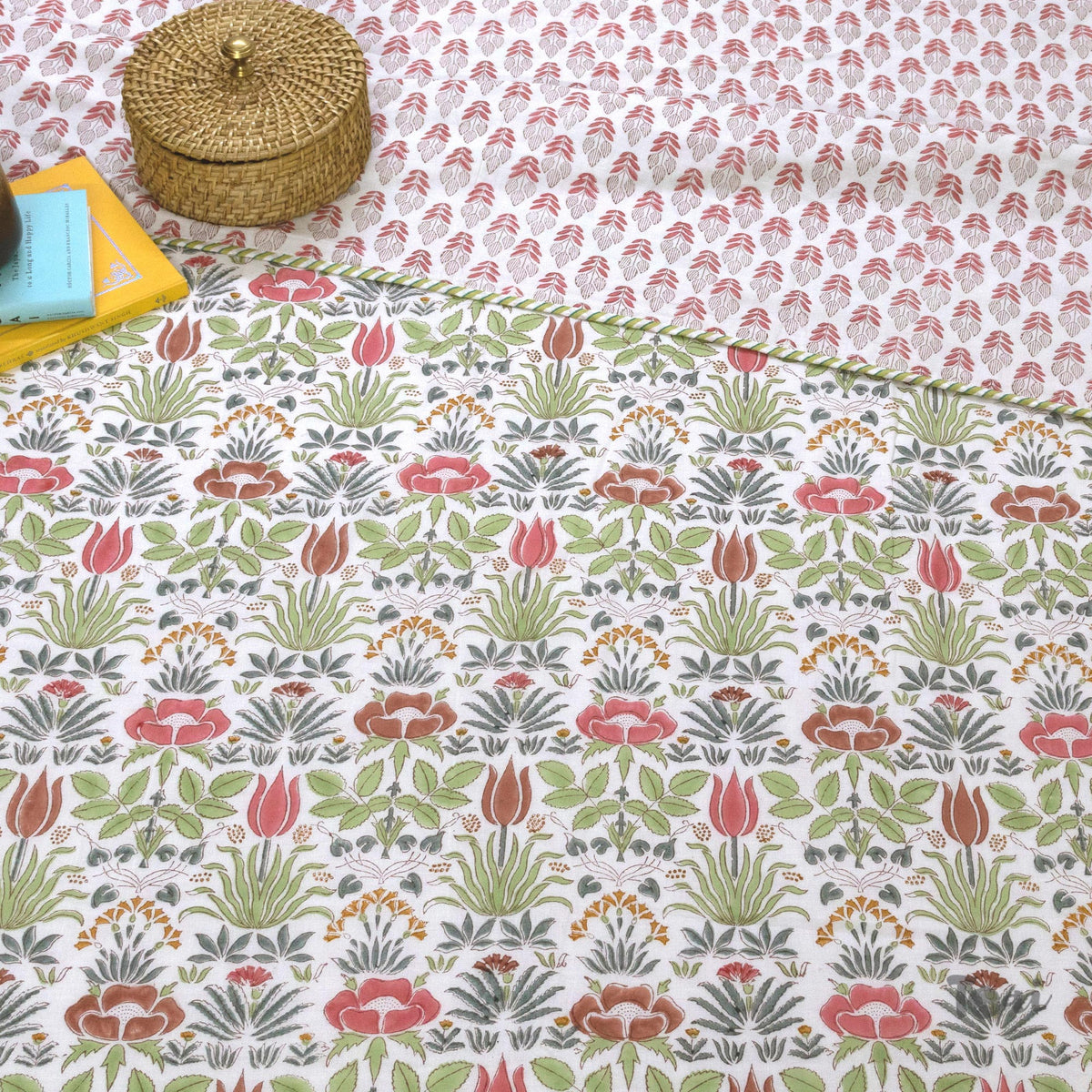 Spring Floral |  Dohar | Summer Blanket