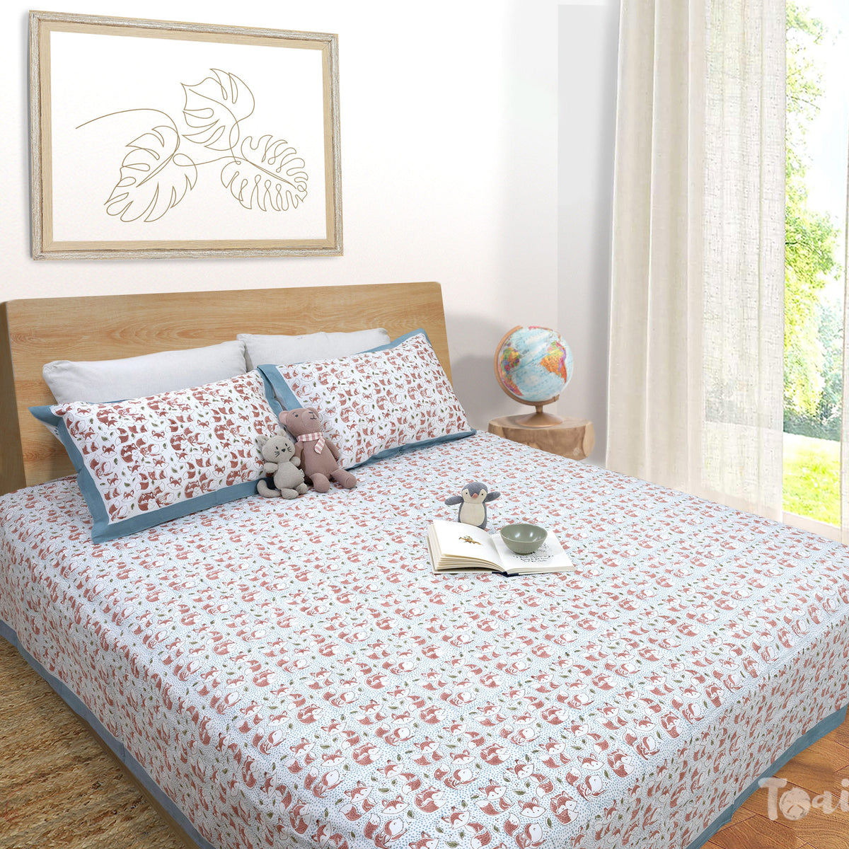 Little Fox | Premium Bedsheet