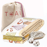 Polka Homes  | Pure Mulmul Cotton | Flannel filling