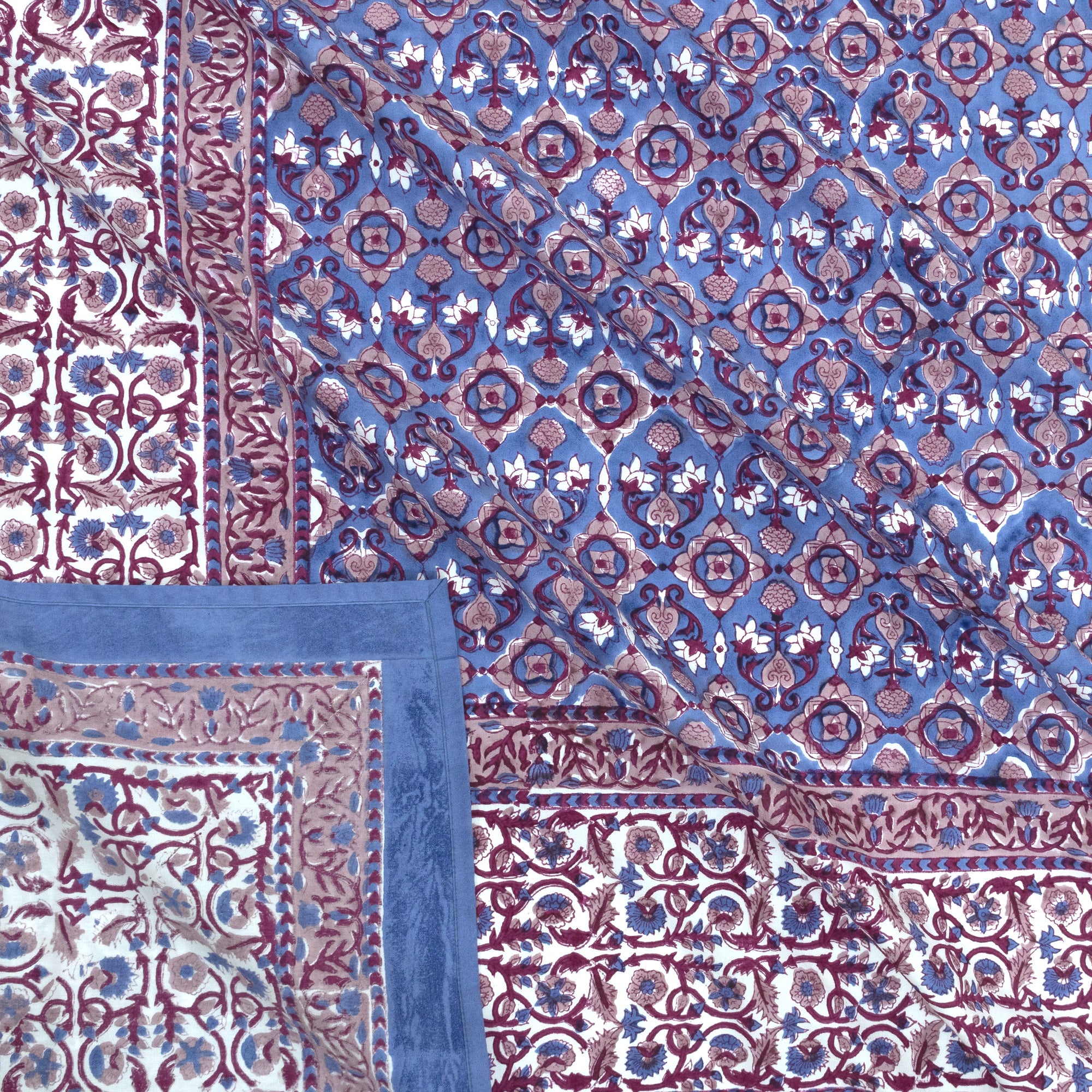 Moroccan Tiles- Luxury Cotton Bedsheet