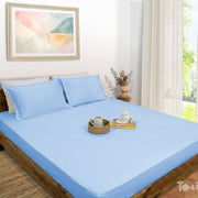 Sky Blye | Fitted Bedsheet