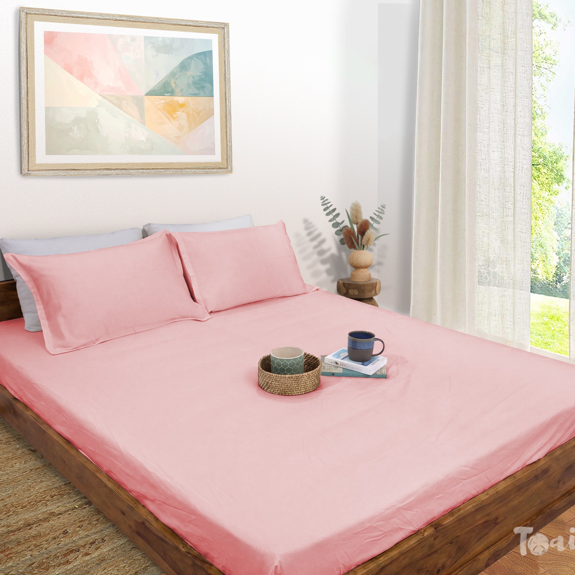 Baby Pink | Fitted Bedsheet