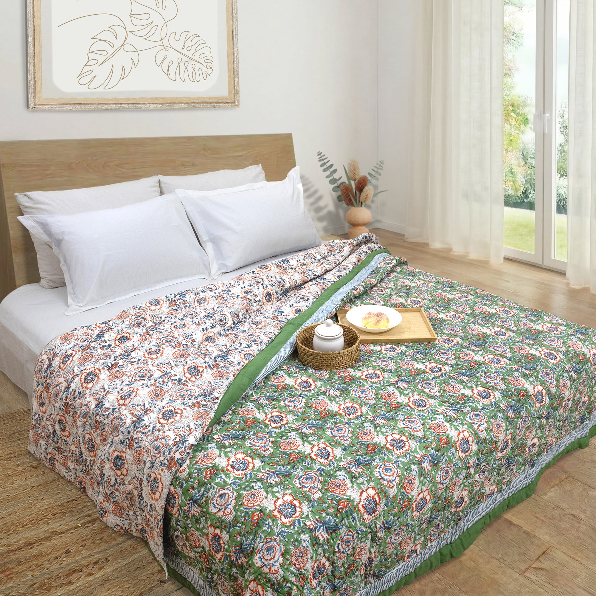 Messy Garden | Quilts | Razai | Comforter
