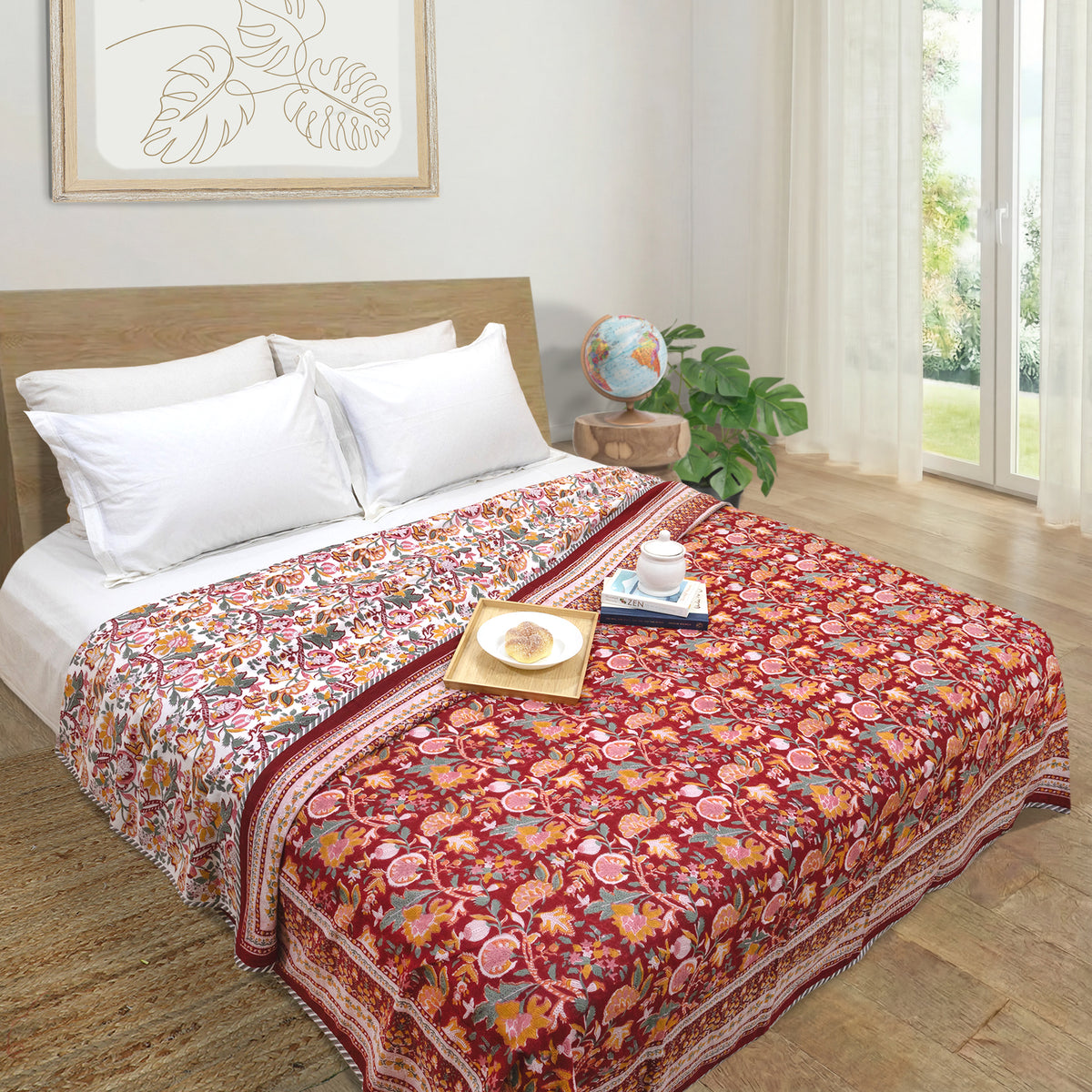 Bridal Blush | Dohar | Summer Blanket
