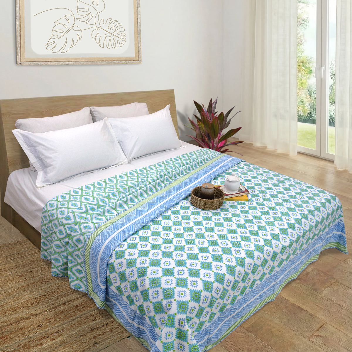 Ikat Crush | Dohar | Summer Blanket