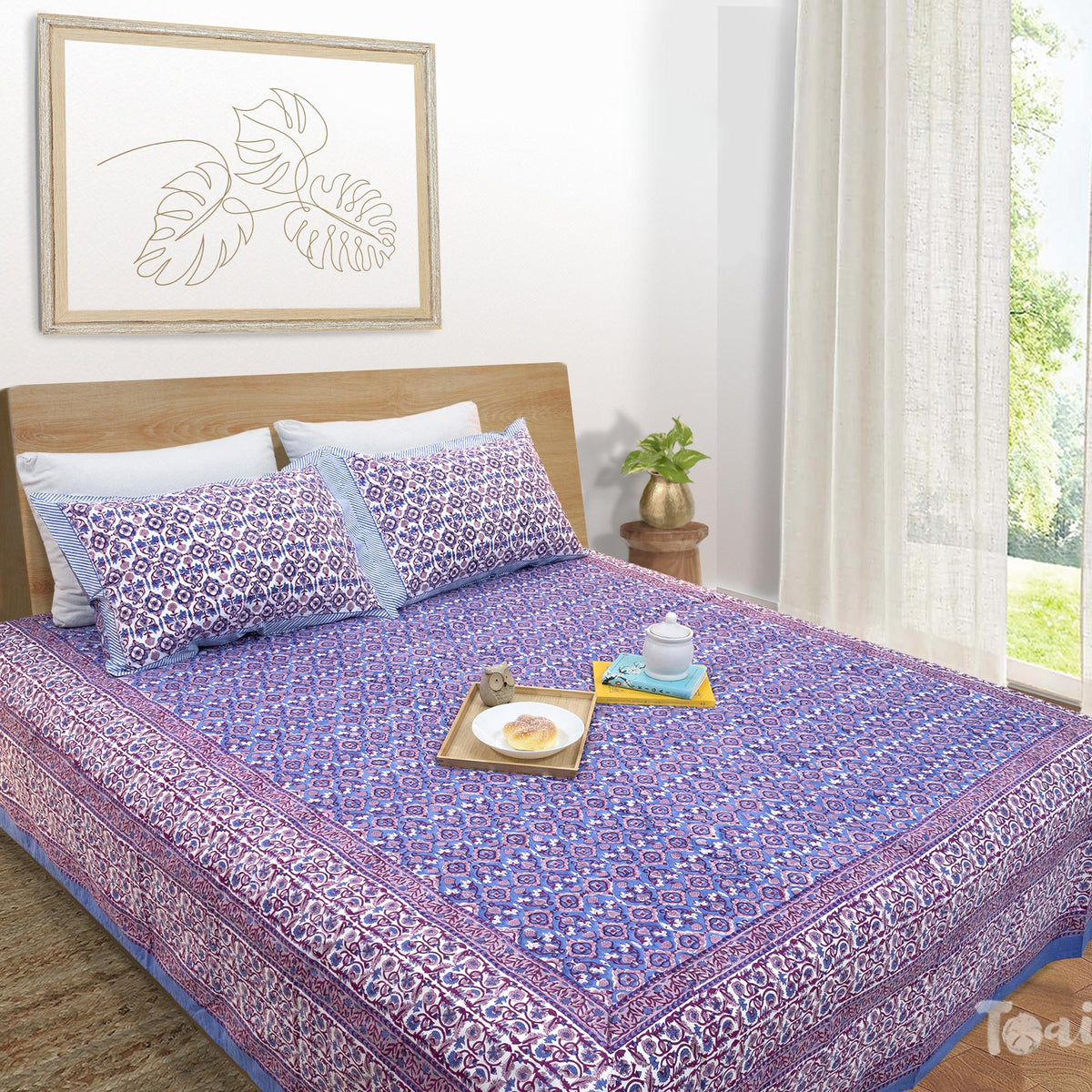 Moroccan Tiles | Premium Bedsheet