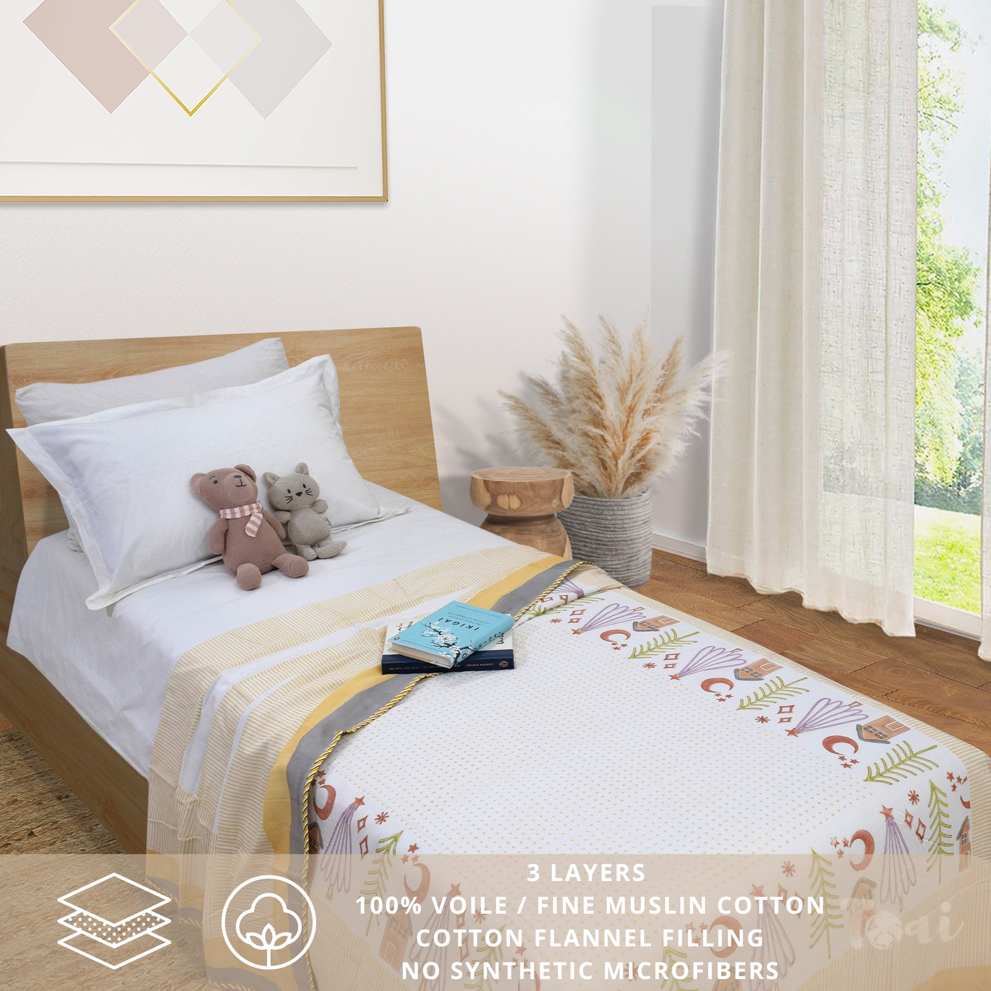 Polka Homes |  Dohar | Summer Blanket