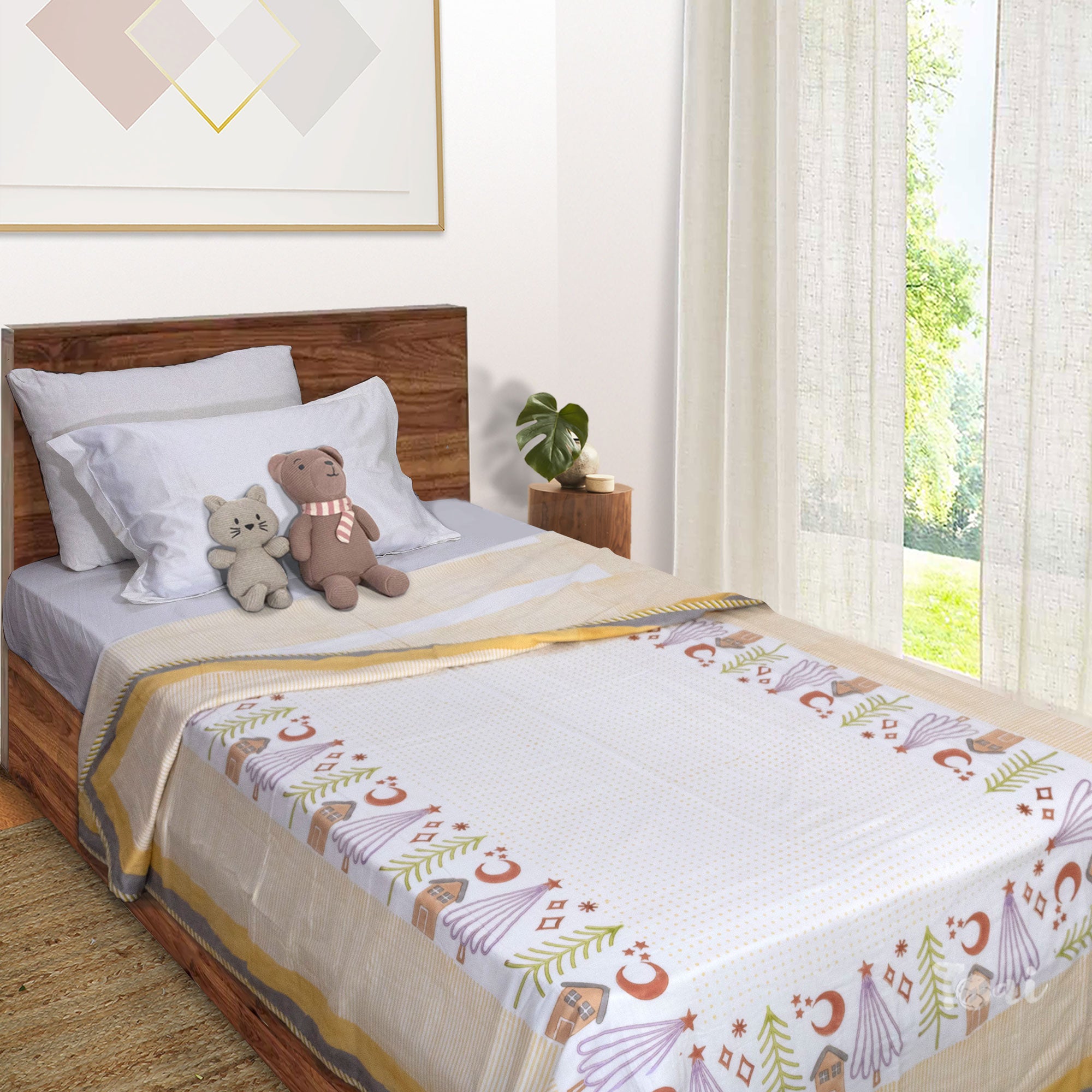 Polka Homes |  Dohar | Summer Blanket