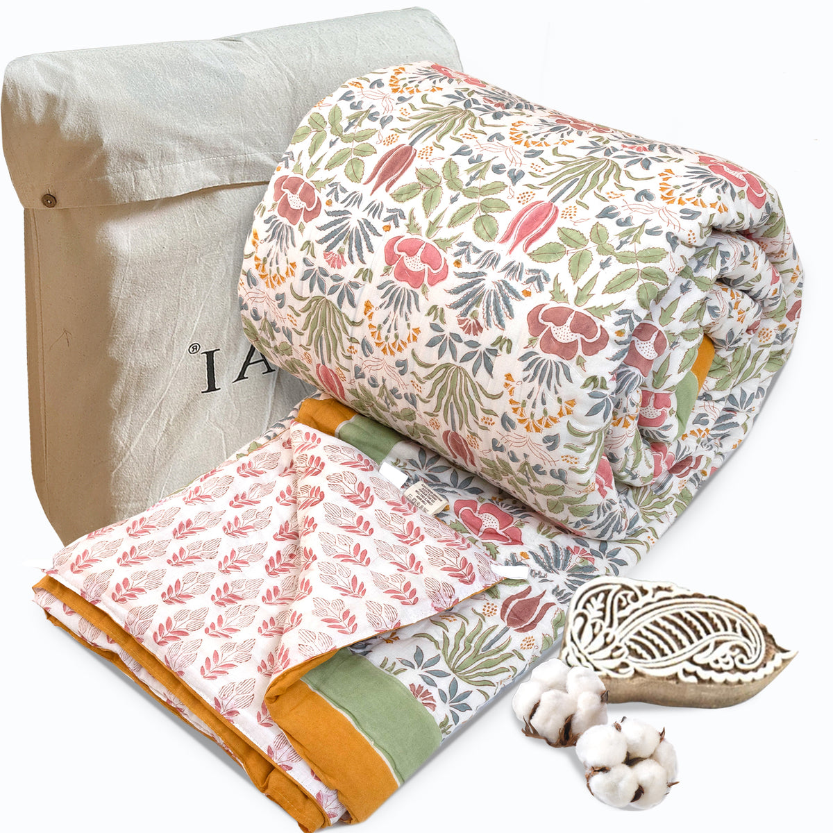 Spring Floral  |  Quilts | Razai | Comforter