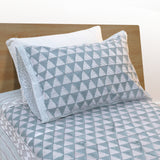 Geometric Triangles |300TC Mercerized Cotton Bedsheet