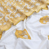 Light Mustard Kalamkari | Pure Mulmul Cotton | Flannel filling