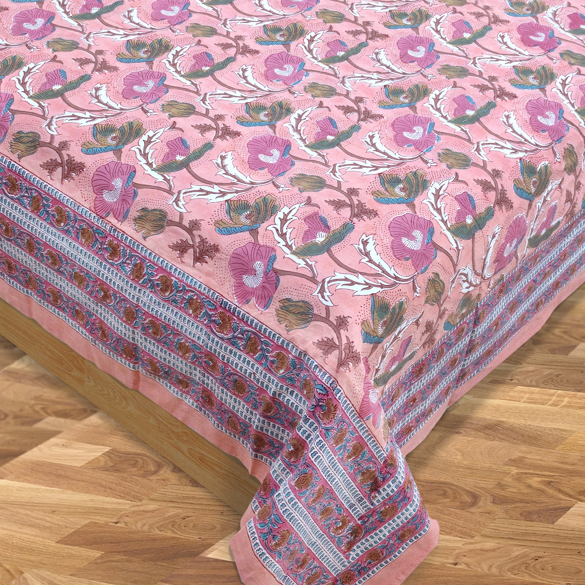 French Poppies| Fine Quality Bedsheet
