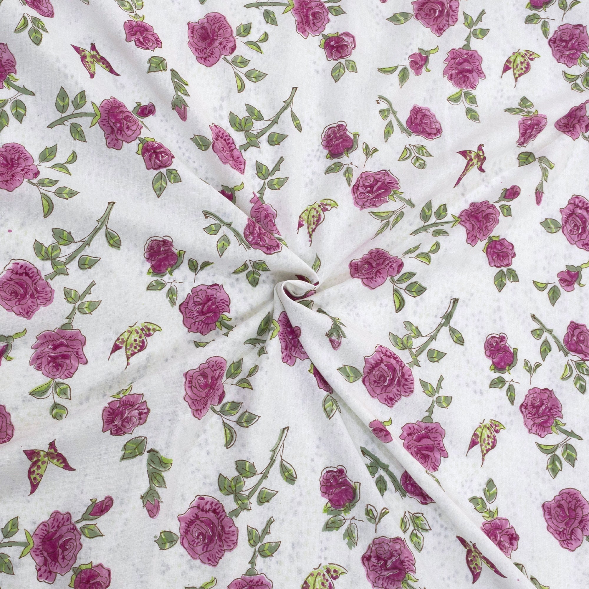 Rose Meadow | All- Season Bedding Set | Premium Bedsheet , Pillow Covers, Dohar