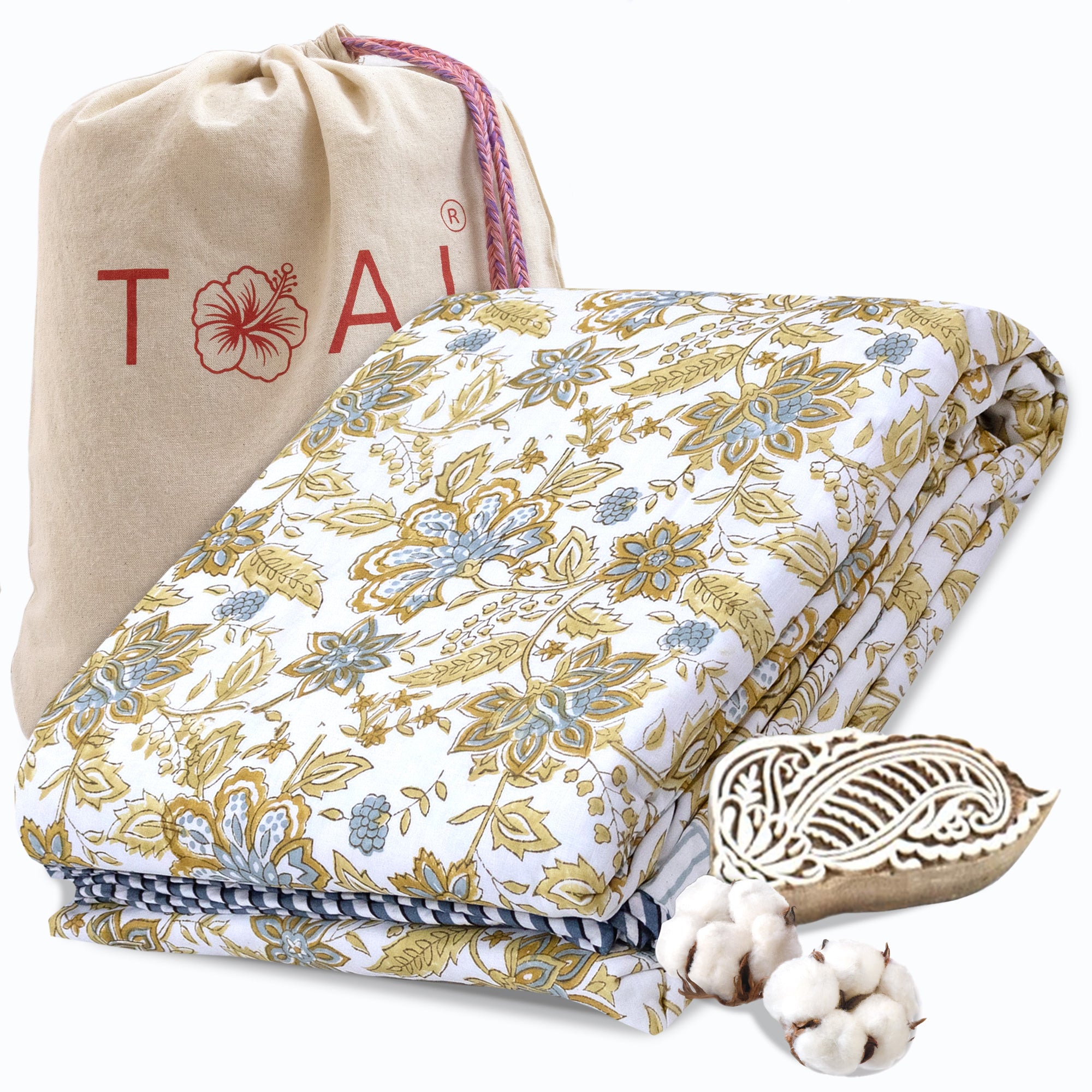 Autumn Leaves & Florals  | Single Queen King