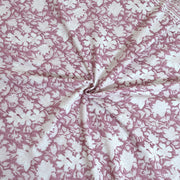 Vintage Pink Kalamkari | Dohar | Summer Blanket