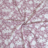 Vintage Pink | Pure Mulmul Cotton | Flannel filling