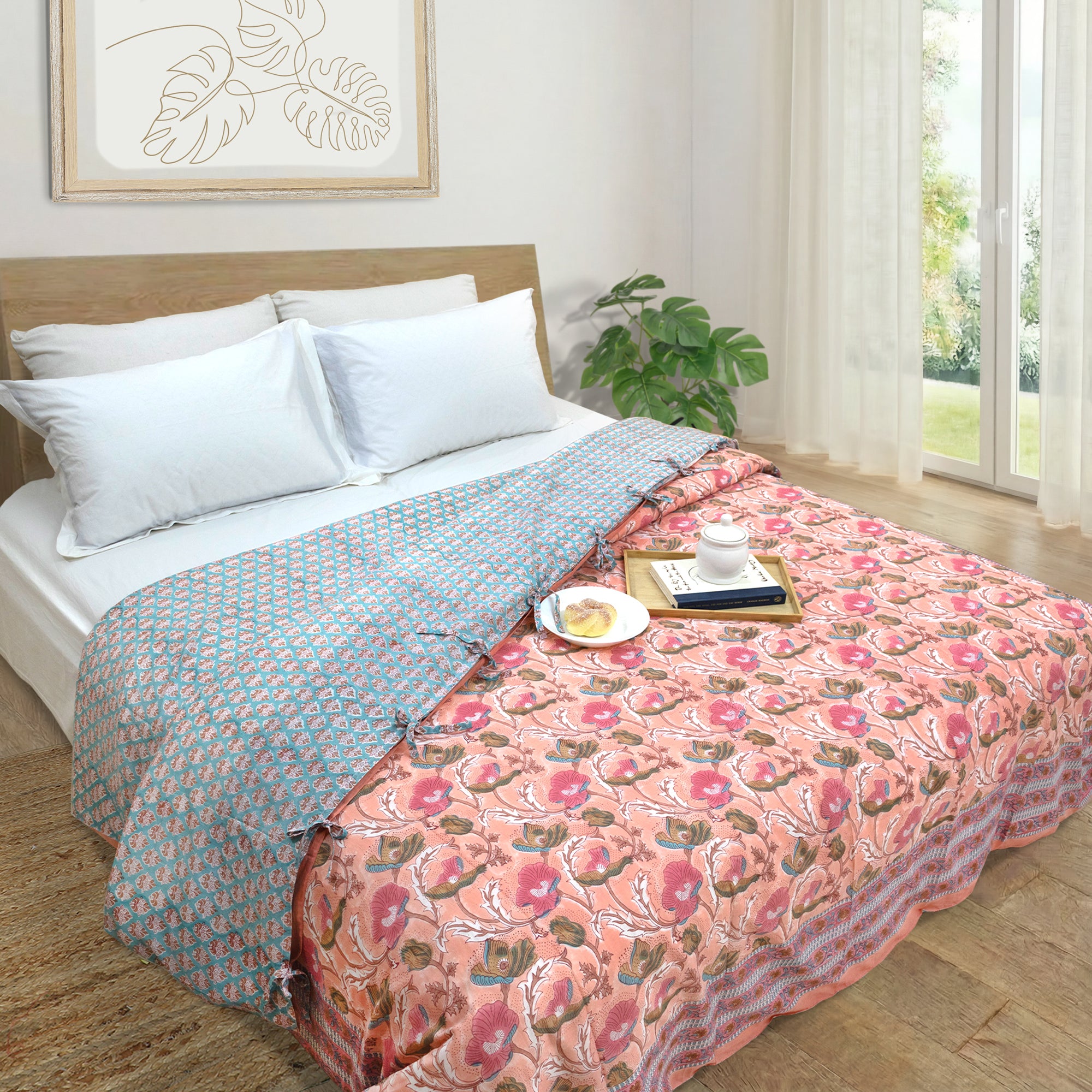 French Poppies | Quilt Duvet Cover
