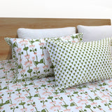 Lotus Vines | 300TC Mercerized Cotton Bedsheet