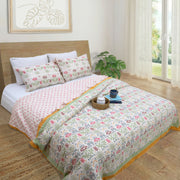 Spring Floral | Quilt Duvet Cover with Pillow Covers