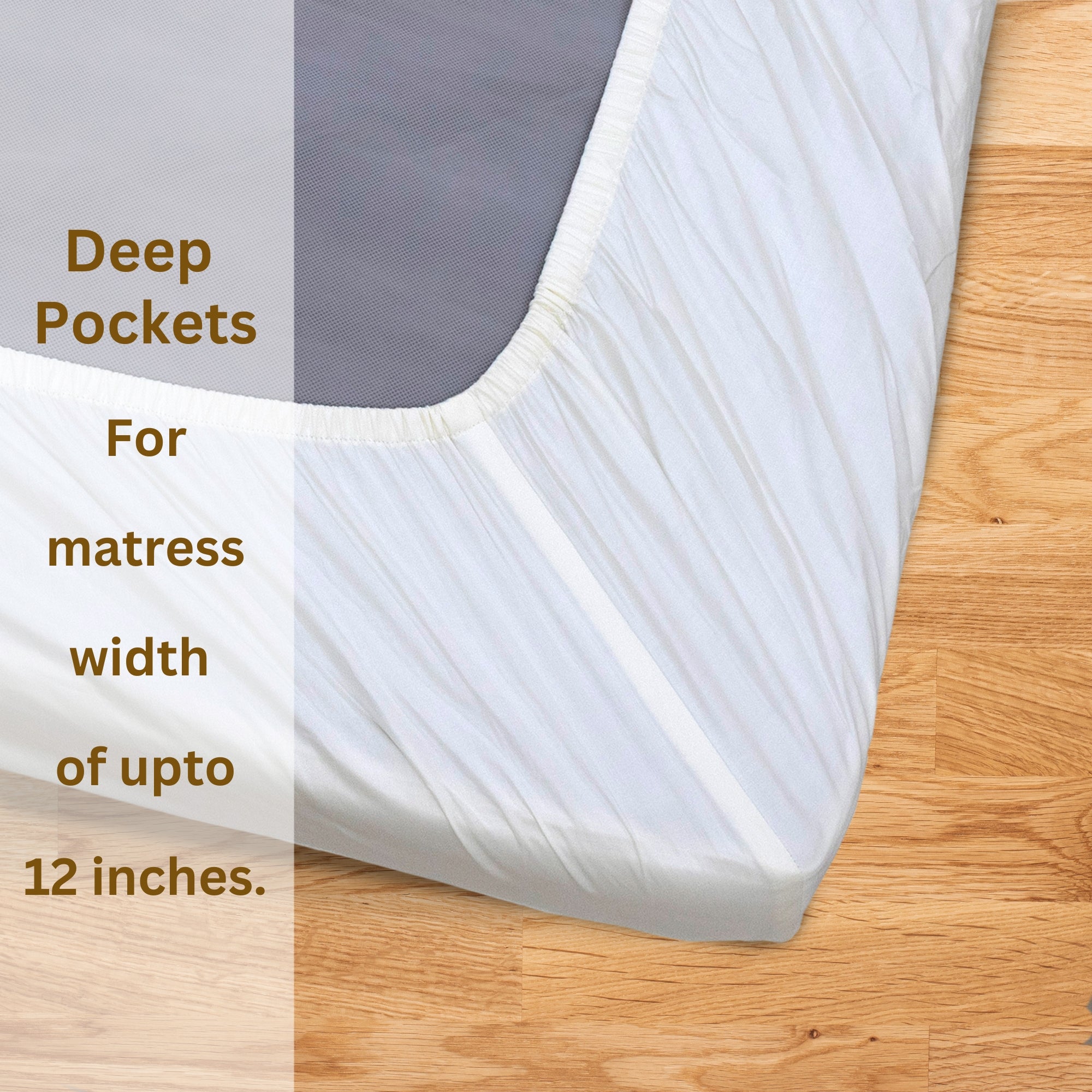 Ivory White | Fitted Bedsheet