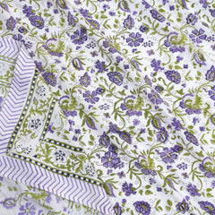 Small Lavender Flowers  | 210TC Pure Cotton