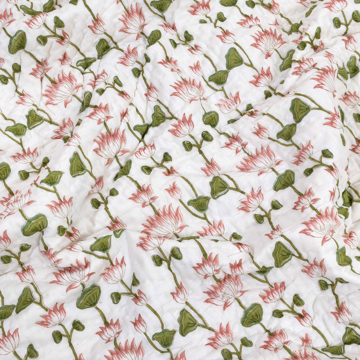 Lotus Vines  |  Quilts | Razai | Comforter